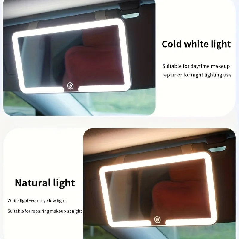 LED Car Vanity Mirror